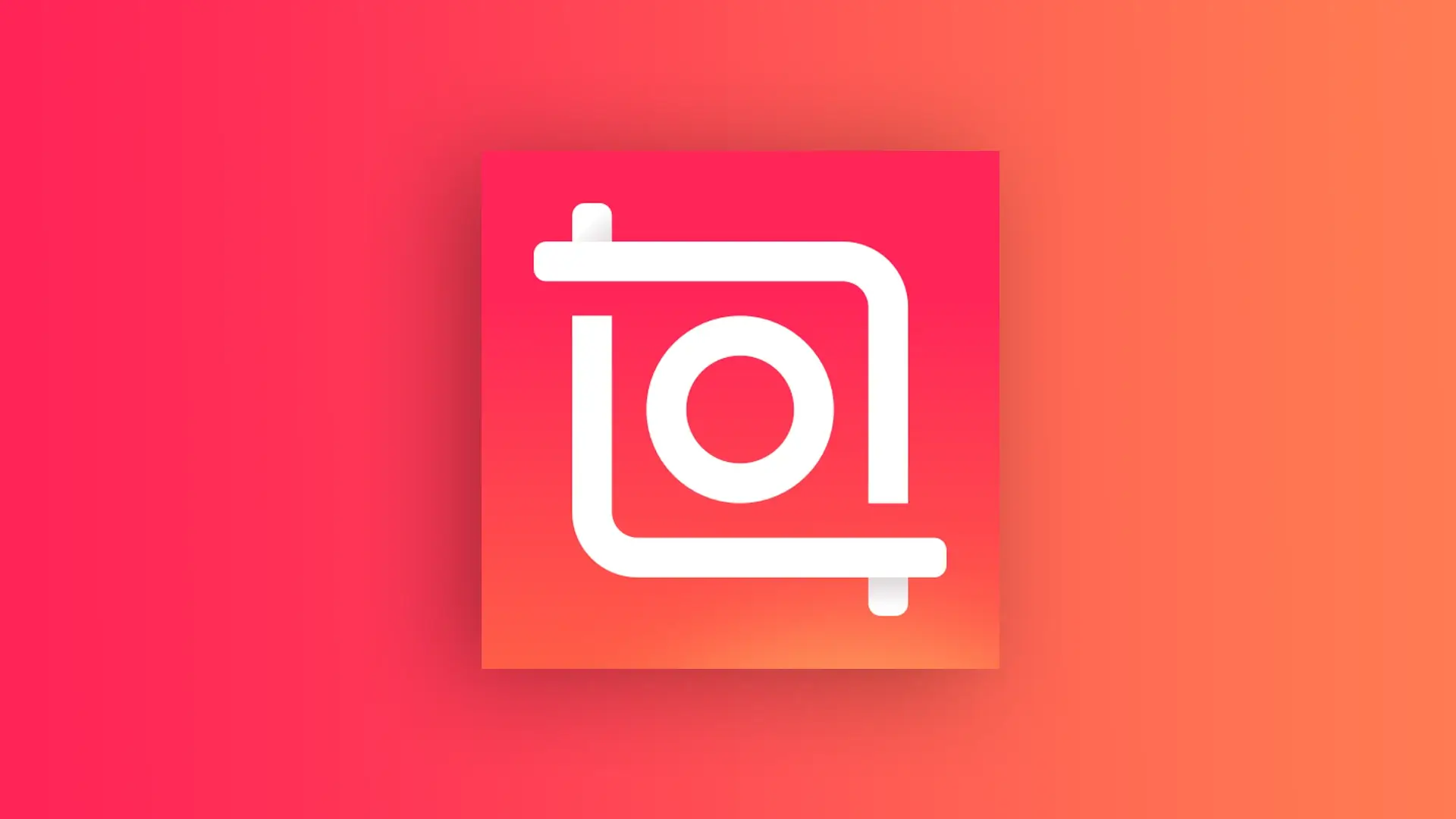 Instagram Logo On Pink And Orange Background.