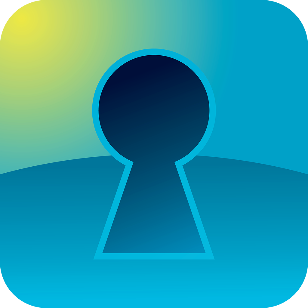 Keyhole Icon With Sun In Background, Representing Nuclear Coffee Recover Keys Crack Software.