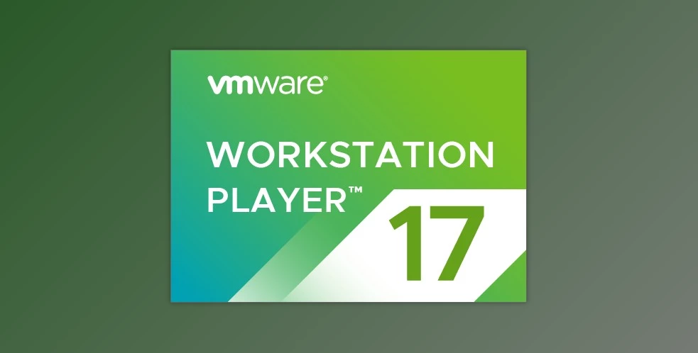 &Quot;Image: Vmware Workstation Player 17 Logo. A Blue And White Icon With The Text 'Vmware Workstation Player'.&Quot;