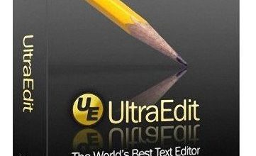 The Image Shows A Software Box For Ultraedit By Idm Computer Solutions, Inc. The Black Box Features A Yellow Pencil Graphic And The Idm Ultraedit Logo. The Text Reads: &Quot;Ultraedit V31.0.0.44 - The World'S Best Text Editor&Quot; And Mentions One Year Of Free Upgrades, As Highlighted In Meu2022.