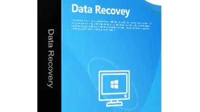 A Software Box For &Quot;Do Your Data Recovery&Quot; Is Displayed. The Box Is Primarily Blue With A Gradient Effect, Featuring A Windows Icon On A Computer Monitor Graphic. The Words &Quot;Data Recovery&Quot; Are Prominent On The Front, Emphasizing Its Professional-Grade Features, And The Company Logo Is At The Top.