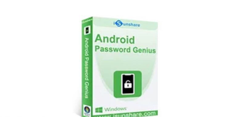 The Image Shows A Green And White Software Box For &Quot;Isunshare Android Password Genius.&Quot; The Packaging Prominently Features A Lock Icon And Mentions Compatibility With Windows. At The Bottom, &Quot;Www.isunshare.com&Quot; Is Displayed. Unlock Your Phone Effortlessly With This Must-Have App From Isunshare Android Password Genius, An Alternative To Appdoze.